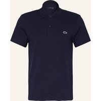 Lacoste Strick-Poloshirt Regular Fit blau