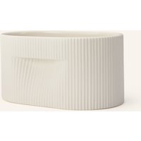 MUUTO Muuto Blumentopf Ridge weiss