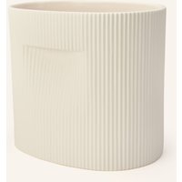 MUUTO Muuto Blumentopf Ridge weiss