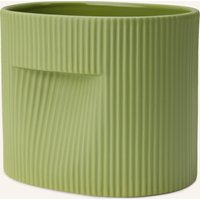 MUUTO Muuto Blumentopf Ridge gruen