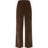 CAMBIO Marlenehose Amelie Aus Cord braun