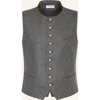 Grasegger Grasegger Trachtenweste Aurach Slim Fit grau