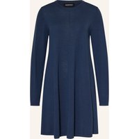 REPEAT Repeat Strickkleid blau