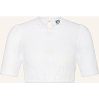 hammerschmid Hammerschmid Dirndlbluse Diana Aus Spitze weiss