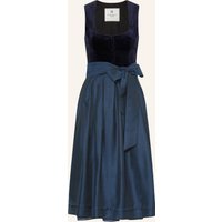 Heimatglück Tracht Heimatglück Tracht Dirndl Fiona blau