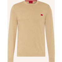 HUGO Pullover San Cassius beige