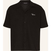 PEGADOR Pegador Kurzarm-Hemd Jovren Comfort Fit schwarz