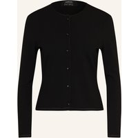 Marc Cain Strickjacke Mit Glitzergarn schwarz