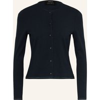 Marc Cain Strickjacke Mit Glitzergarn blau