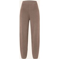 IRIS von ARNIM Iris Von Arnim Strickhose Robertha Aus Cashmere braun