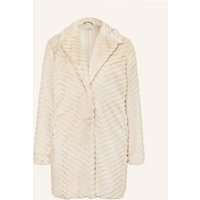 lilienfels Lilienfels Kunstpelz-Mantel beige
