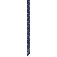 Longchamp Longchamp Seidenschal French Bandana blau
