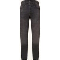 7 For All Mankind Jeans Slimmy Tapered Extra Slim Fit schwarz