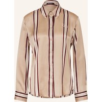 MARC AUREL Marc Aurel Hemdbluse Aus Satin beige