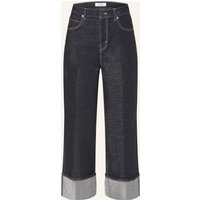 comma casual identity Comma Casual Identity Wide Leg Jeans blau