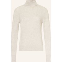 s.Oliver BLACK LABEL Rollkragenpullover Mit Glitzergarn Und Pailletten beige