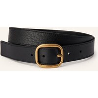 Loewe Ledergürtel schwarz