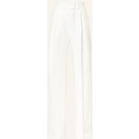ANINE BING Marlenehose Lou Mit Leinen weiss