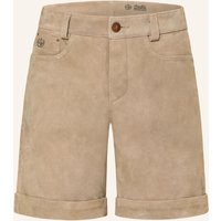 Meindl Lederhose Bullrider Short beige