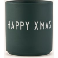DESIGN LETTERS Design Letters Becher Happy Xmas gruen