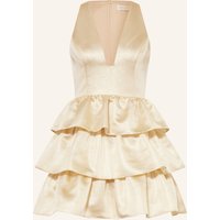 Adrianna Papell Adrianna Papell Cocktailkleid Mit Glitzergarn Und Rüschen gold