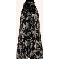 Adrianna Papell Adrianna Papell Cocktailkleid Mit Glitzergarn Und Volants schwarz