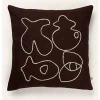 Ferm LIVING Ferm Living Dekokissenhülle Figure braun