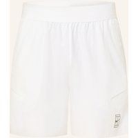 Nike Tennisshorts Court Advantage weiss