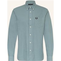 Fred Perry Fred Perry Hemd Regular Fit blau
