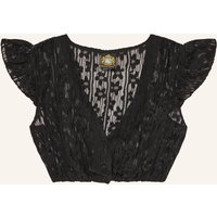hammerschmid Hammerschmid Dirndlbluse Anina Aus Spitze schwarz