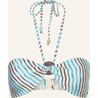 JETS Australia Jets Australia Bandeau-Bikini-Top Lotus blau
