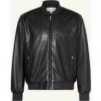 Calvin Klein Jeans Blouson In Lederoptik schwarz
