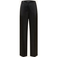 Marc Cain Marlenehose Wukari Aus Satin schwarz