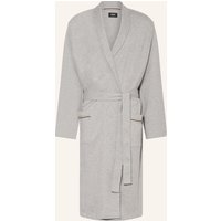 Boss Boss Herren-Bademantel Lord grau