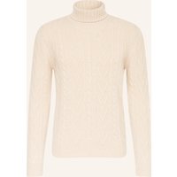 FEDELI Fedeli Rollkragenpullover Mit Cashmere weiss