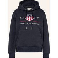 Gant Hoodie blau