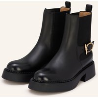 FERRAGAMO Ferragamo Chelsea-Boots Tia schwarz