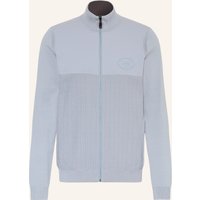 Boss Strickjacke Club grau