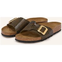 Birkenstock Birkenstock Pantoletten Catalina Cushion Buckle gruen
