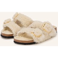Birkenstock Birkenstock Pantoletten Arizona Big Buckle Fur beige