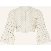 Sportalm Sportalm Dirndlbluse Aus Lochspitze beige