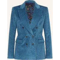 ETRO Cordblazer blau