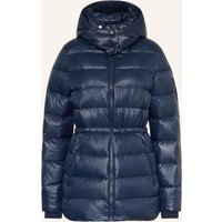 Tommy Hilfiger Tommy Hilfiger Daunenmantel Mit Abnehmbarer Kapuze blau