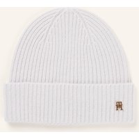 Tommy Hilfiger Cashmere-Mütze grau