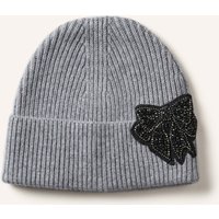 darling harbour Darling Harbour Mütze Mit Cashmere grau