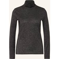 Marc Cain Marc Cain Longsleeve Mit Glitzergarn grau