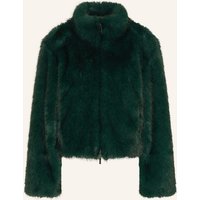 Marc Cain Kunstfell-Jacke gruen
