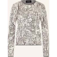 Marc Cain Pullover Mit Glitzergarn beige