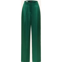 Marc Cain Marlenehose Aus Satin gruen