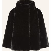 Marc Cain Kunstpelz-Jacke Mit 3/4-Arm schwarz